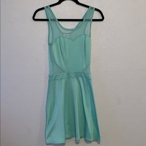 Teal dress